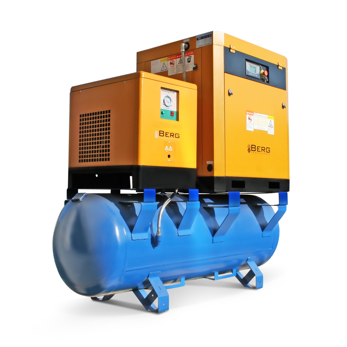 Винтовой компрессор Berg BK-15PО-500 (10 бар)