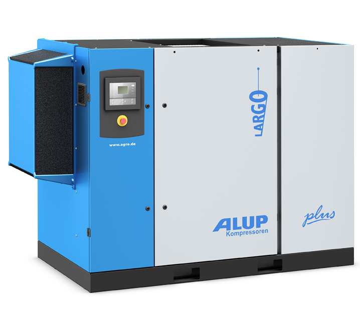 Винтовой компрессор ALUP LARGO А31-7;5 А-воздушное охлаждение c осушителем