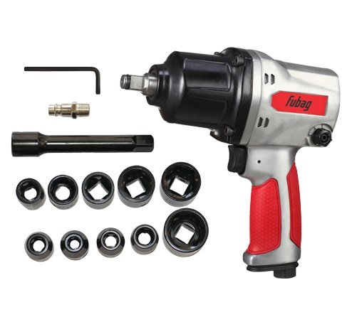 [100195] Пневмогайковерт FUBAG IW900 с набором в кейсе