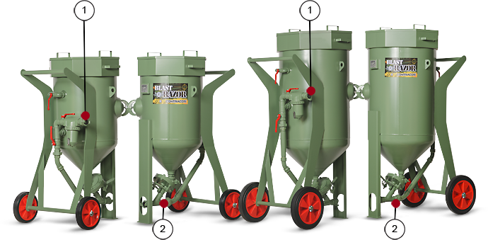 Пескоструйный аппарат BlastRazor Z-200