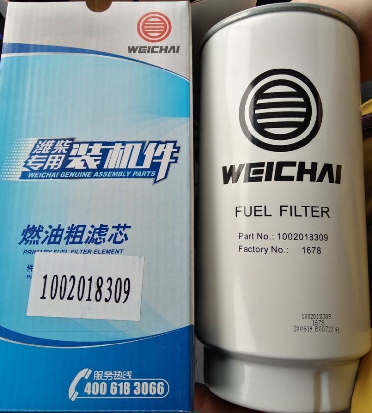 1002018309 топливный фильтр Weichai