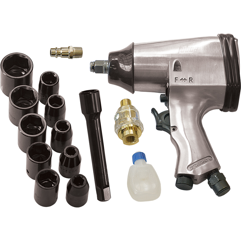 ПНЕВМОГАЙКОВЕРТ FUBAG PWS312 1/2" С НАБОРОМ В КЕЙСЕ