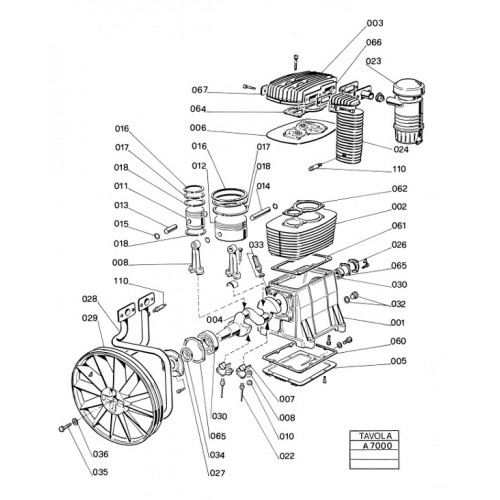 Поршневое кольцо ROS 135х3 Abac B7000 (9020048 (6212866700)