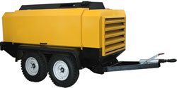 Передвижной дизельный компрессор ЧКЗ КВ-10/10П