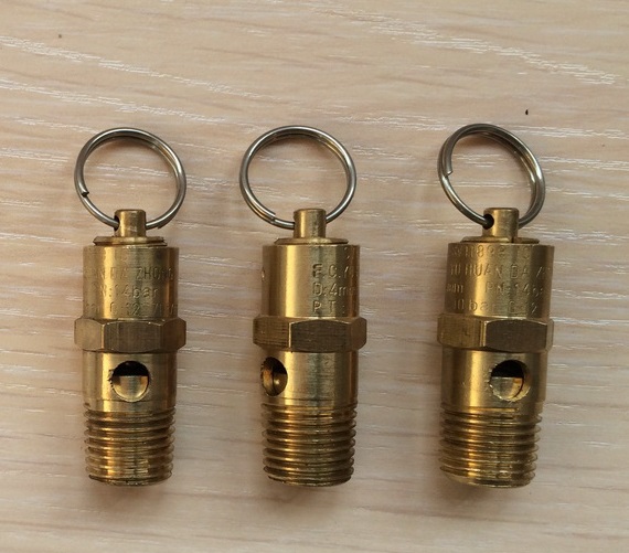 Клапан предохранительный 10 bar 1/4" ABAC (old 9049102, 9412843 (8973036099))