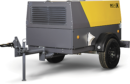 DACS-4 передвижной дизельный компрессор Comprag