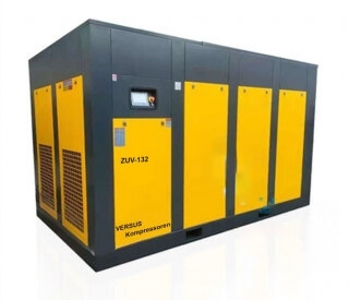 Винтовой компрессор ZUV-132 (Винтовой блок 6 подшипников) (8 бар) (IP 54)