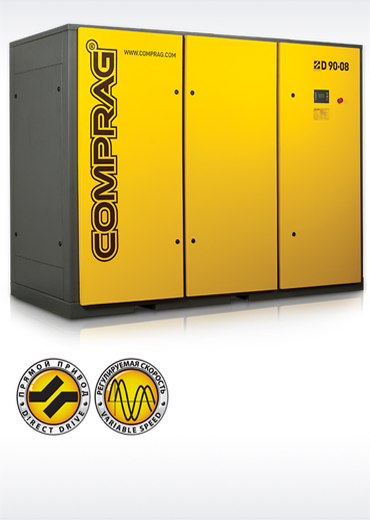 Винтовой компрессор DirectDrive DV-90-08