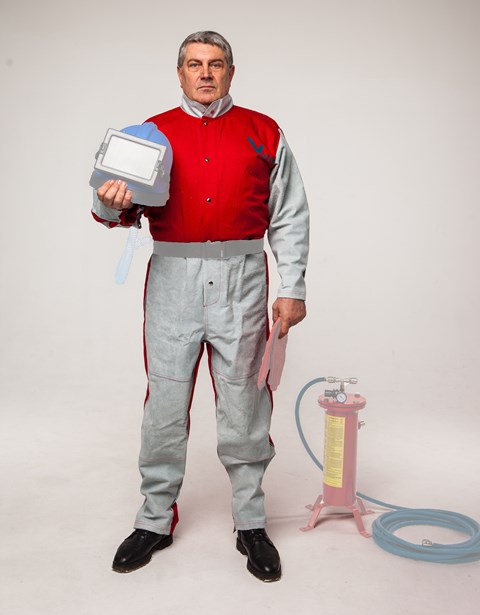 Костюм пескоструйщика защитный 4850182 Vector