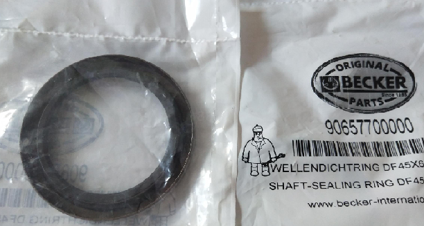 Уплотнение вала (сальник) для вакуумного насоса Becker 90657700000