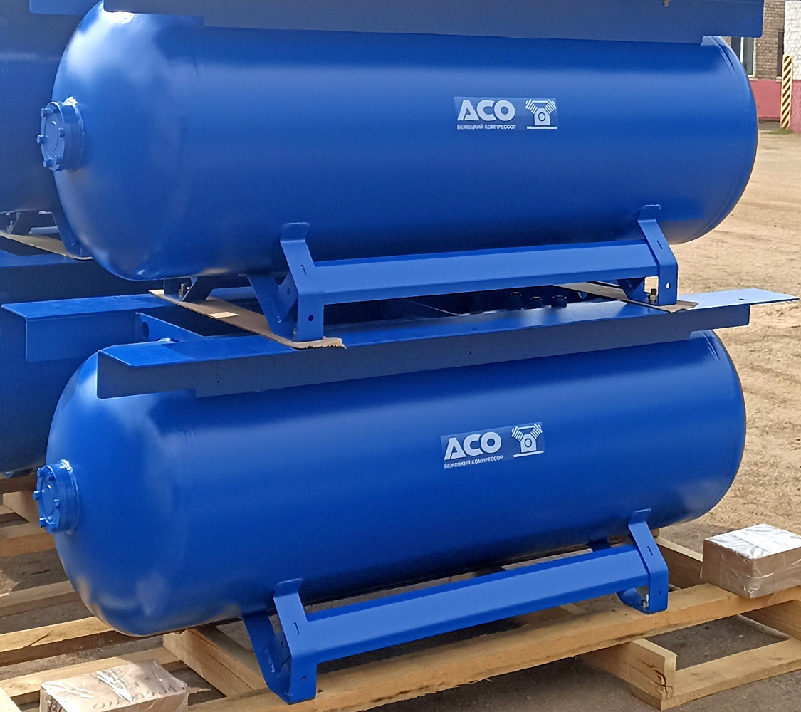 Ресивер воздушный РГ 500/16 (с плитой)