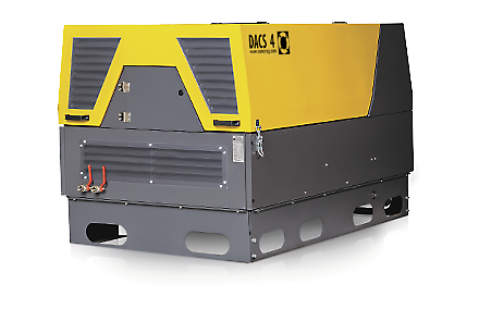 DACS 4S (на раме) передвижной дизельный компрессор Comprag